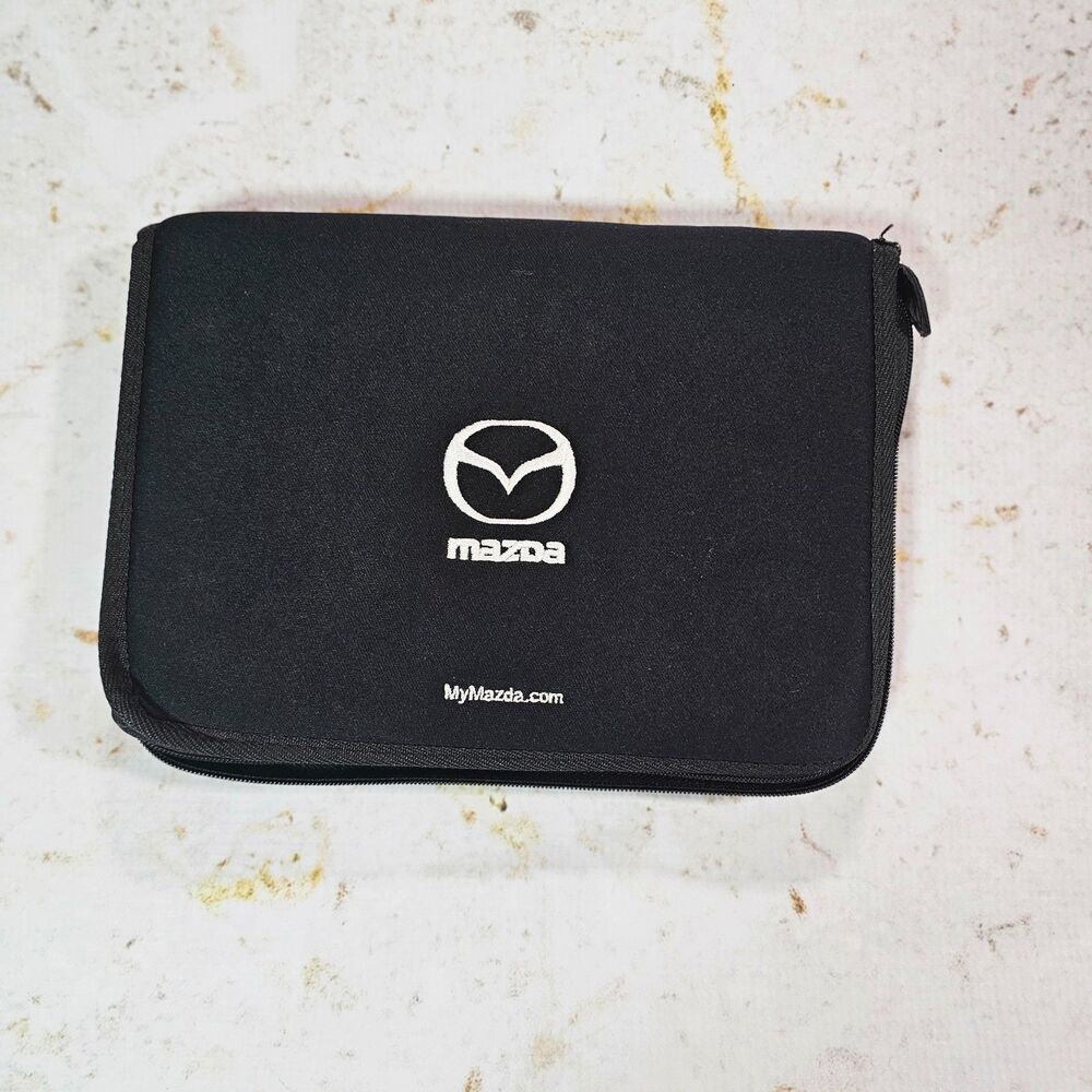 2009 Mazda 3 Owner's Manual Book + Smart Start Guide & Case OEM Set